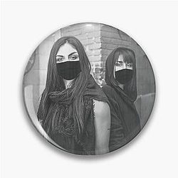 Krewella with Masks Pin
