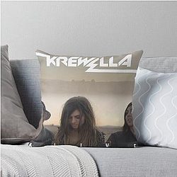 Krewella Throw Pillow