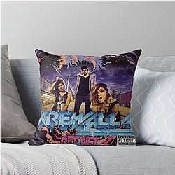 Krewella Get Wet Throw Pillow