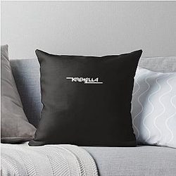 Krewella Logo Merchandise Essential Throw Pillow