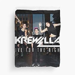 Krewella Live for the Night Duvet Cover