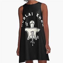 Kublai Khan TX A-Line Dress