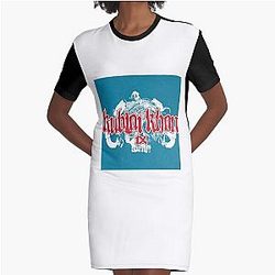 Kublai Khan TX Graphic T-Shirt Dress