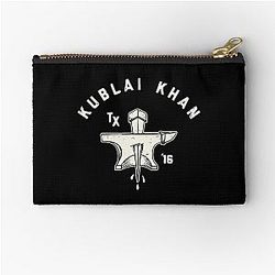 Kublai Khan TX Zipper Pouch