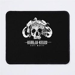 Kublai Khan Sale Waeer Skull Logo Metalcore Band Mouse Pad