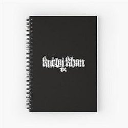 Kublai Khan TX Band Designs 1 Spiral Notebook