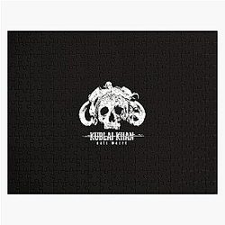 Kublai Khan Sale Waeer Skull Logo Metalcore Band - Jigsaw Puzzle