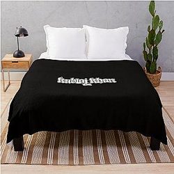 Kublai Khan TX Band Designs 1 Throw Blanket