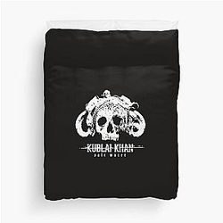 Kublai Khan Sale Waeer Skull Logo Metalcore Band - Duvet Cover