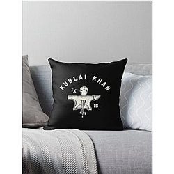 Kublai Khan TX Throw Pillow