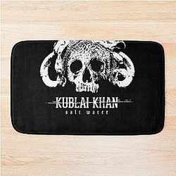 Kublai Khan Sale Waeer Skull Logo Metalcore Band Bath Mat