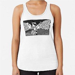 Kubo and the Two Strings: Manga Racerback Tank Top