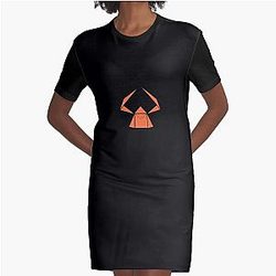 Little Hanzo origami (Kubo and the Two Strings)  Graphic T-Shirt Dress