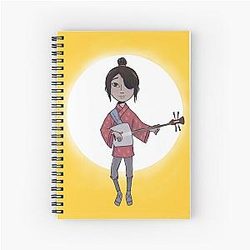 Yellow Sun Kubo Spiral Notebook