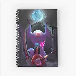 Kubo and the Two Strings Print Spiral Notebook