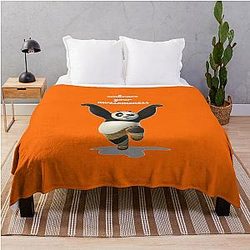Embracing your awesomeness, Master Poo, Kung Fu Panda Throw Blanket