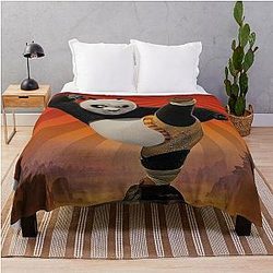 Kung Fu Panda Throw Blanket