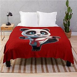 Kung Fu Panda Throw Blanket