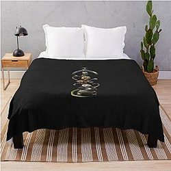 Kung Fu Panda Po And The Five Stack Portrait Long Sleeve Throw Blanket
