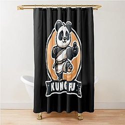 Kung Fu Panda Shower Curtain