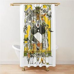 Kung Fu Panda Movie Artwork Shower Curtain