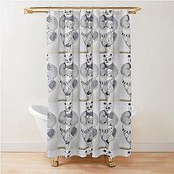 Kung Fu Panda Shower Curtain