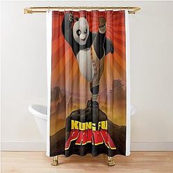 Kung Fu Panda Movie Shower Curtain