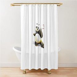 Kung Fu Panda Shower Curtain
