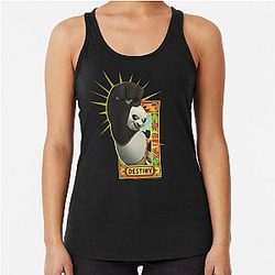 Kung Fu Panda Po Destiny Racerback Tank Top