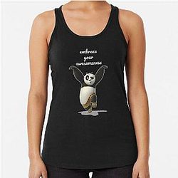 Embracing Your Awesomeness Master P Kung Fu Panda Racerback Tank