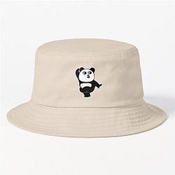 Graphic Kung Fu Panda Cute Green Bucket Hat