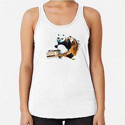 Kung Fu Panda Po Kung Fu Warrior Racerback Tank Top