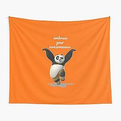 Embrace your awesomeness Master kung fu panda Tapestry