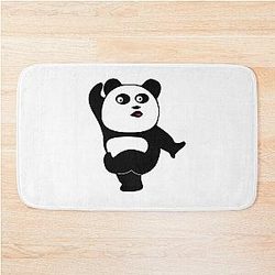Graphic Kung Fu Panda Green Bath Mat