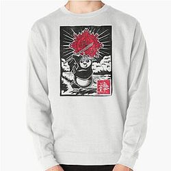 Kung Fu Panda Master Action Woodcut Poster Sweatshirt