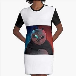Kung Fu Panda 4 T-Shirt Dress
