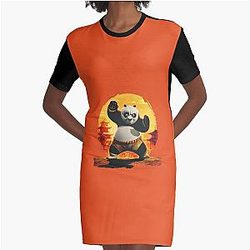 Kung Fu Panda T-Shirt Dress