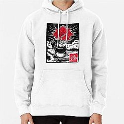 Kung Fu Panda Master Po Action Woodcut Poster Hoodie