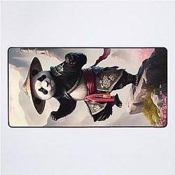 Kung Fu Panda in Chinese Attire Desk Mat