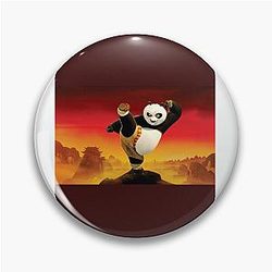 Kung Fu Panda Po Notebook Pin