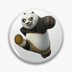 Kung Fu Panda Fighter Pin