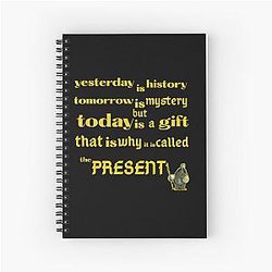 Mastwr oogway Kung Fu Panda Spiral Notebook