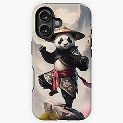 Kung Fu Panda in iPhone Case for Chinese Attire