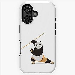 Kung Fu Panda iPhone Case with Bamboo