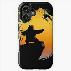 Kung Fu Panda Po Tai Chi Sunset iPhone Case