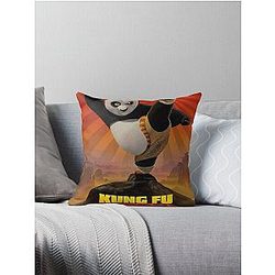 Kung Fu Panda Movie Throw Pillow