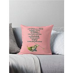 Master of Kung Fu Panda Throw Pillow
