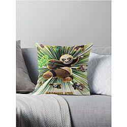 Kung Fu Panda Throw Pillow