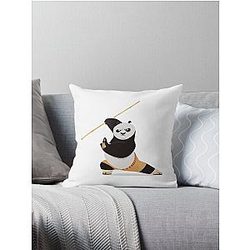 Kung Fu Panda Bamboo Throw Pillow