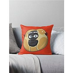Kung Fu Panda Monkey Throw Pillow